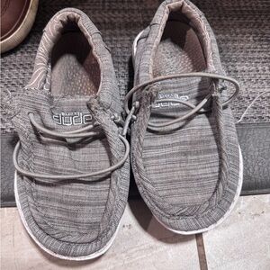 Hey Dude Charcoal Slip-On Loafers